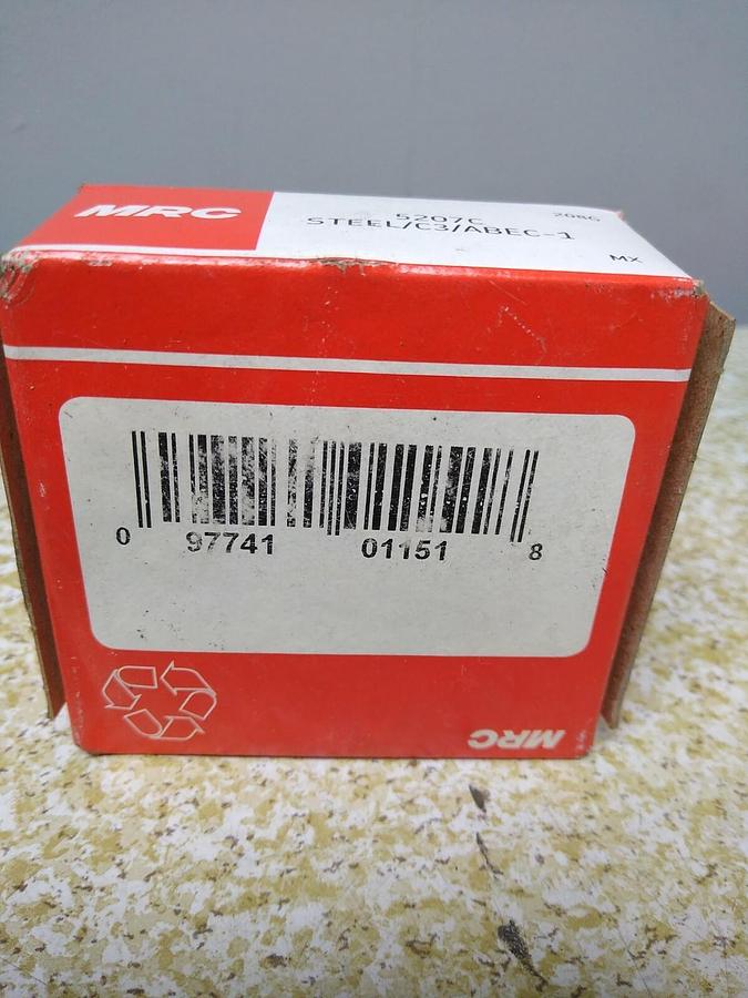 Used MRC,5207C,Double Row Angular Contact Bearing NOS