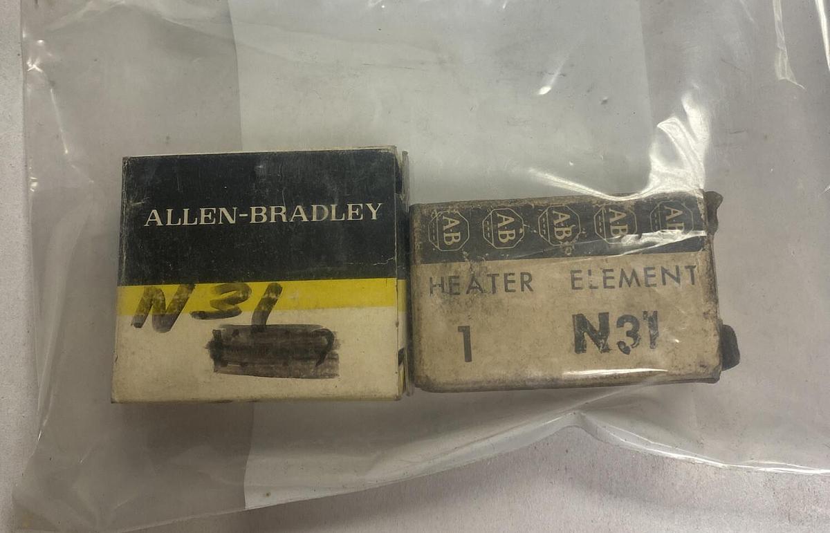 Allen-Bradley,N31,Heater Lot Of 2 NOS