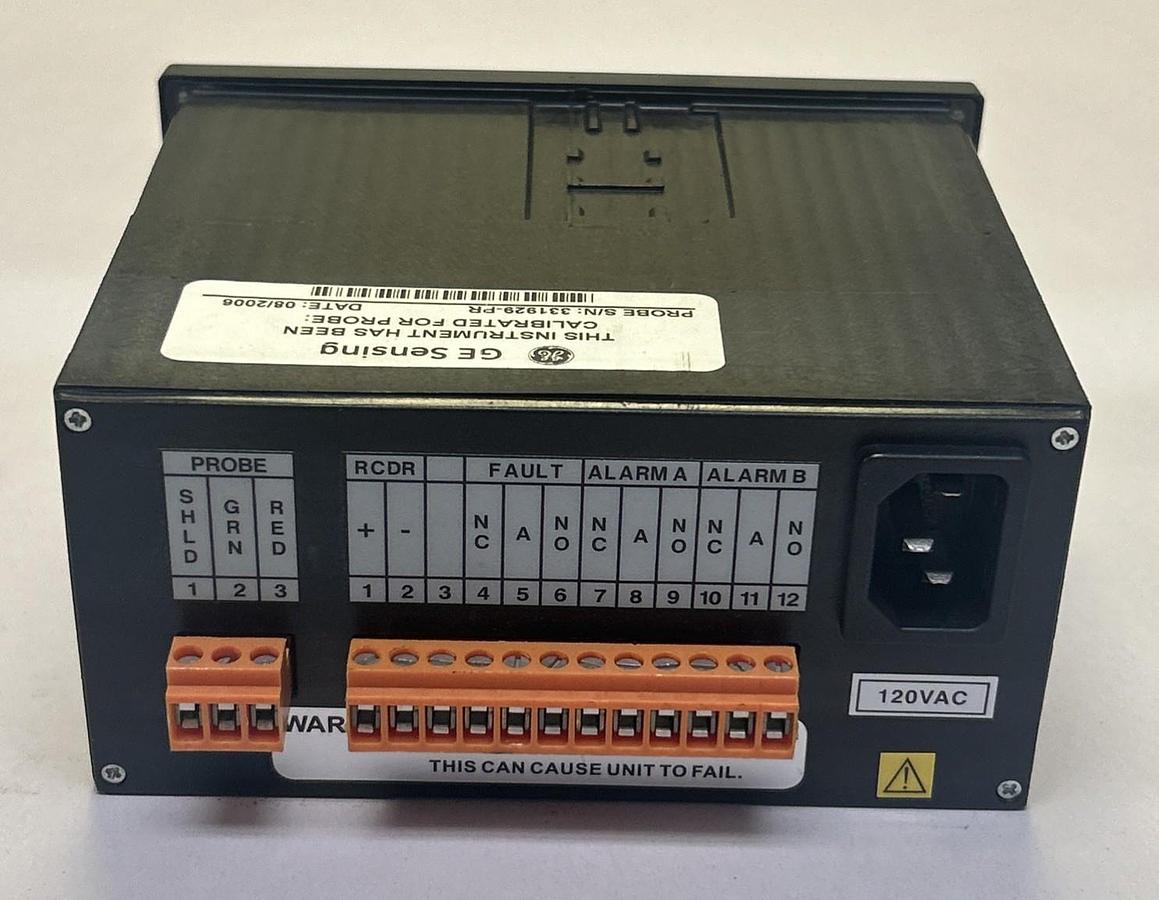 Used GENERAL ELECTRIC PANAMETRICS,MTS5-321-10,HYGROMETER MOISTURE TARGET CONTROLLER
