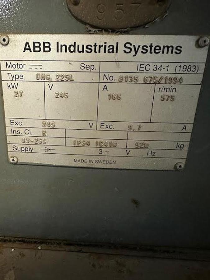 Used ABB 50 DMG225L