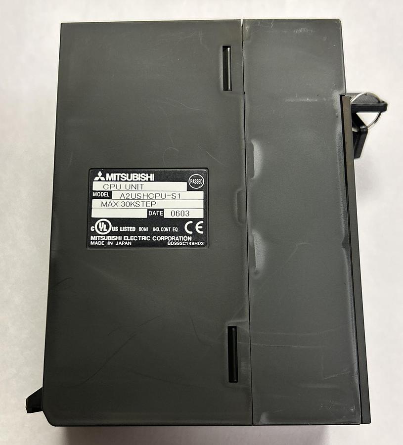 Used MITSUBISHI,A2USHCPU-S1,CPU MODULE