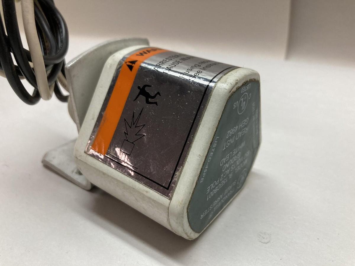 Used General Electric,9L15ECB001,2-Pole Tranquell Surge Arrester 650V