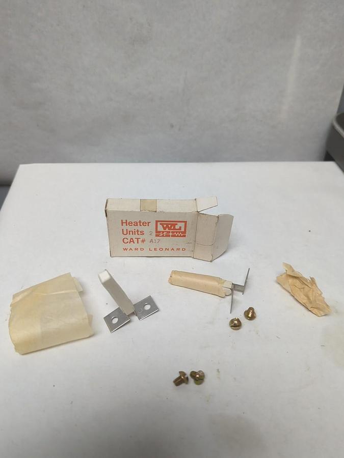 WARD LEONARD,A17,OVERLOAD HEATER ELEMENT LOT OF 2 NOS