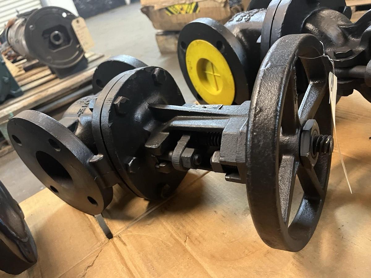 CRANE,465-1/2,SIZE 2-1/2 GATE VALVE CLASS 125 200 WOG BRZ