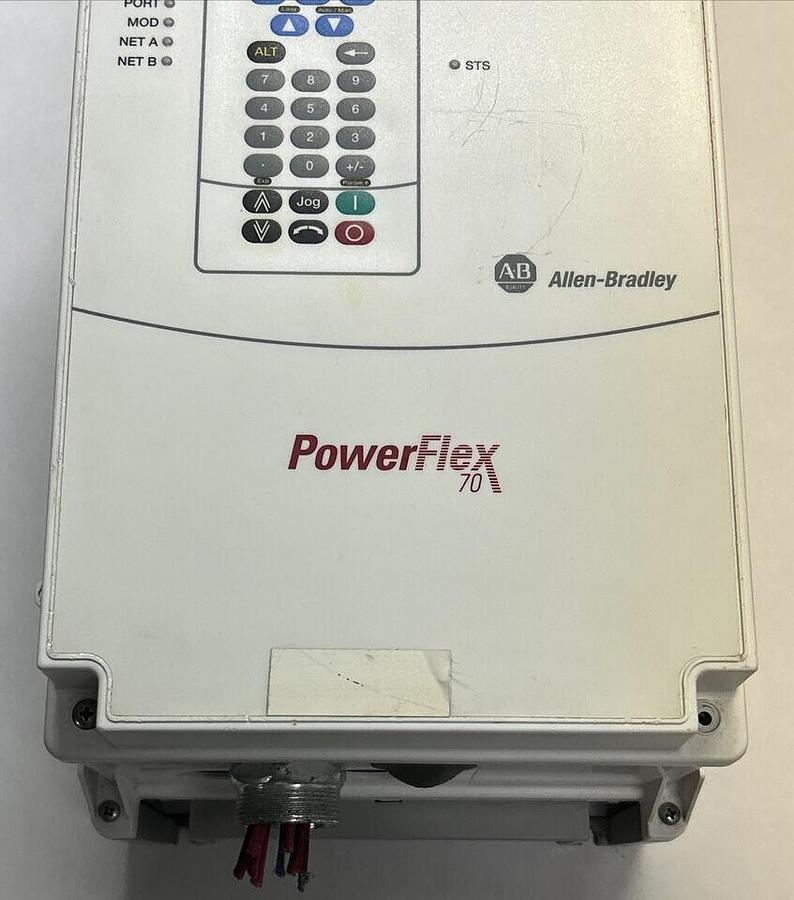 Used ALLEN BRADLEY,20AD022C3AYNANNN,VFD SER A AC DRIVE POWERFLEX 70 15HP 11KW 480V