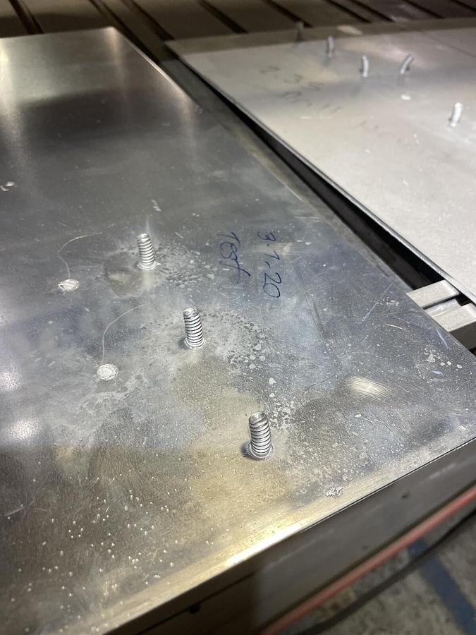 Used Multicam,1000 Series, CNC Table With Spot Welder Head