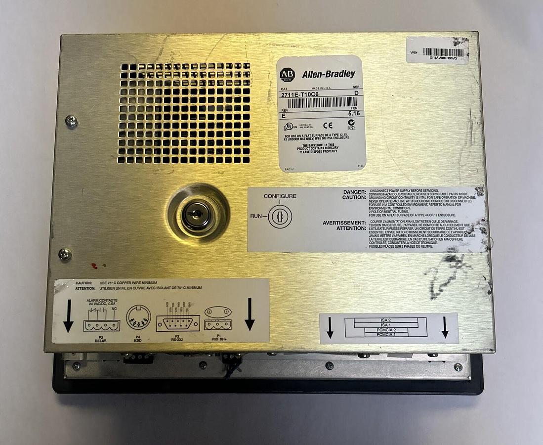 Used ALLEN BRADLEY,2711E-T10C6,PANELVIEW 1000E