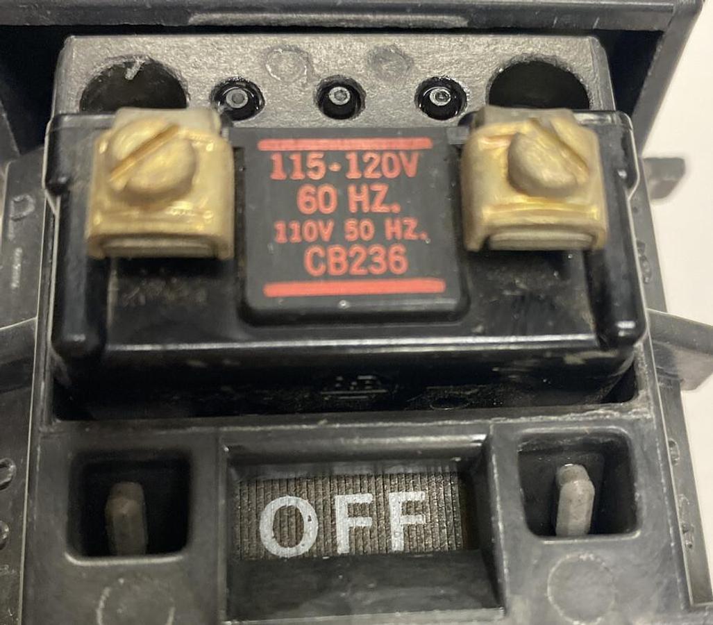 ALLEN BRADLEY,500-B0D92,Series B SIZE 1 CONTACTOR 600V 120V COIL NEW NO BOX
