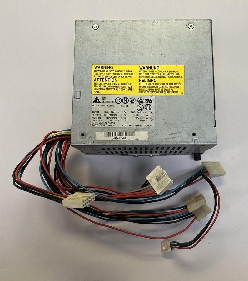 Used DELTA ELECTRONICS,DPS-145PB,POWER SUPPLY