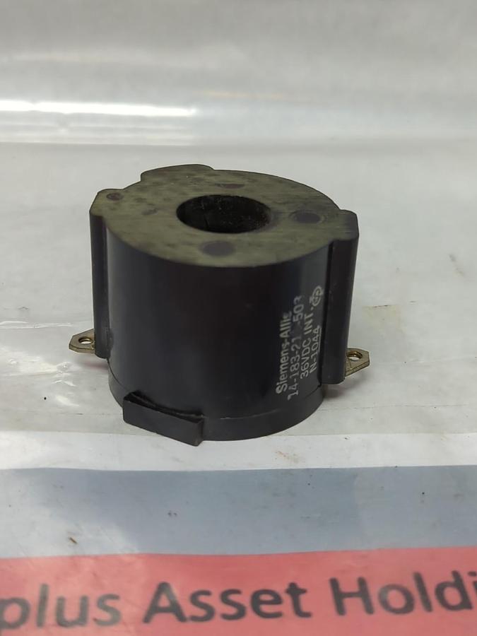 Used SIEMENS,14-183-213-503 N-1044,COIL 36VDC INT. PRE-OWNED