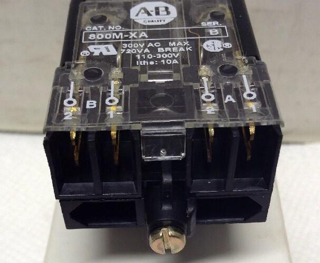 Allen-Bradley,800MR-JH2BLA,3 Position Maintained Selector Switch