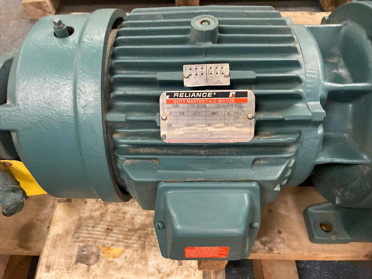 Used Dodge,APG 210TG6A2,GearDrive Ratio 86.5 Reliance 3/1 HP 1745/575RPM Brake Motor