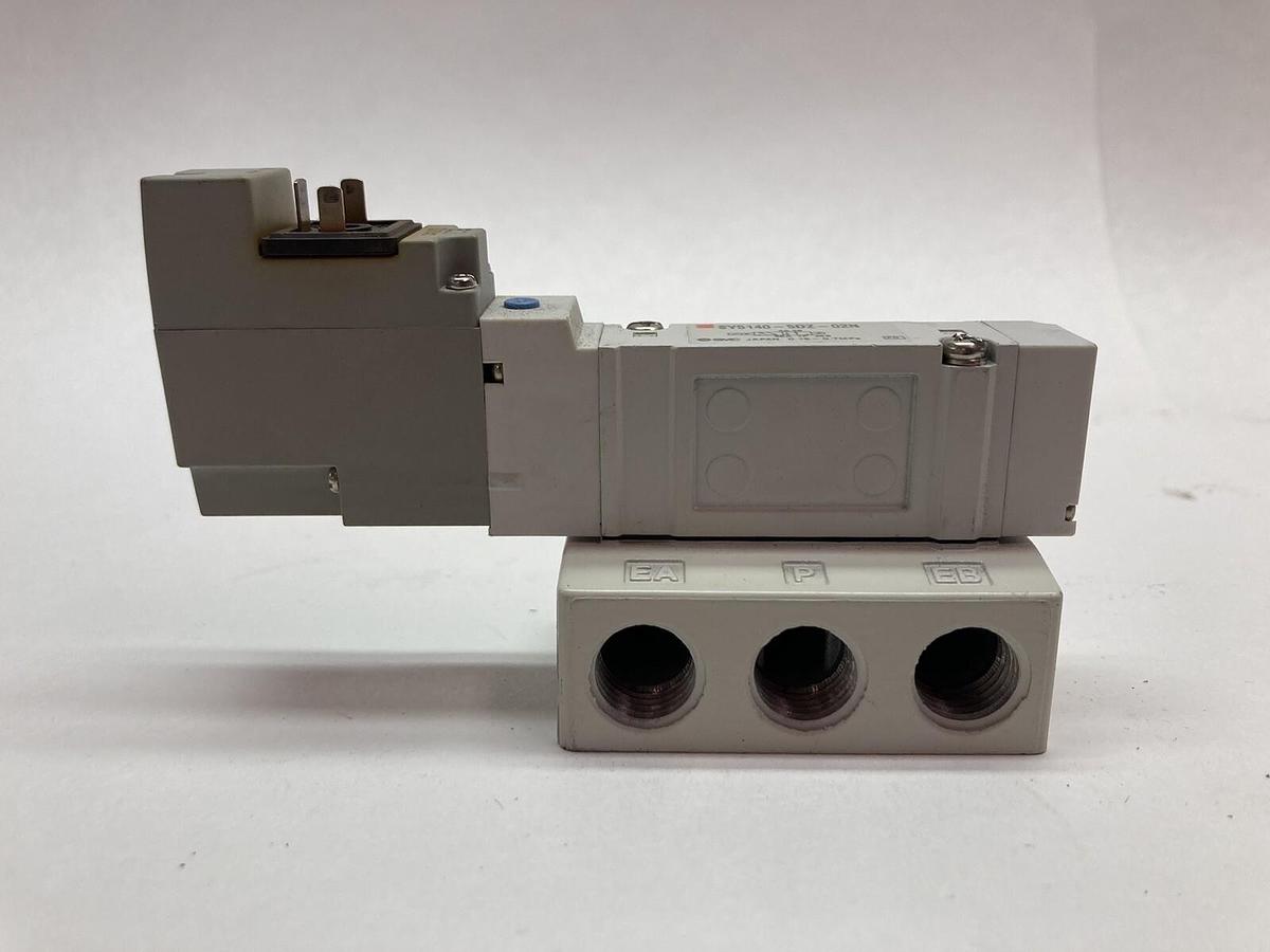 SMC,SY5140-5DZ-02N,Solenoid Valve 24V 1/4" Port