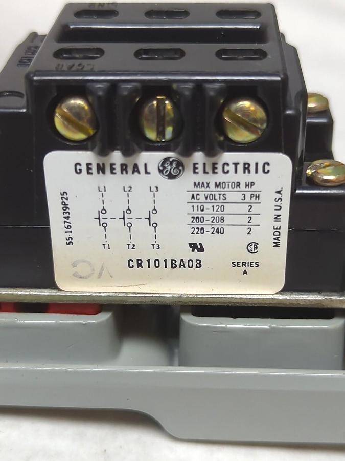 GENERAL ELECTRIC,CR101BA0B,MANUAL MOTOR STARTING SWITCH NOS