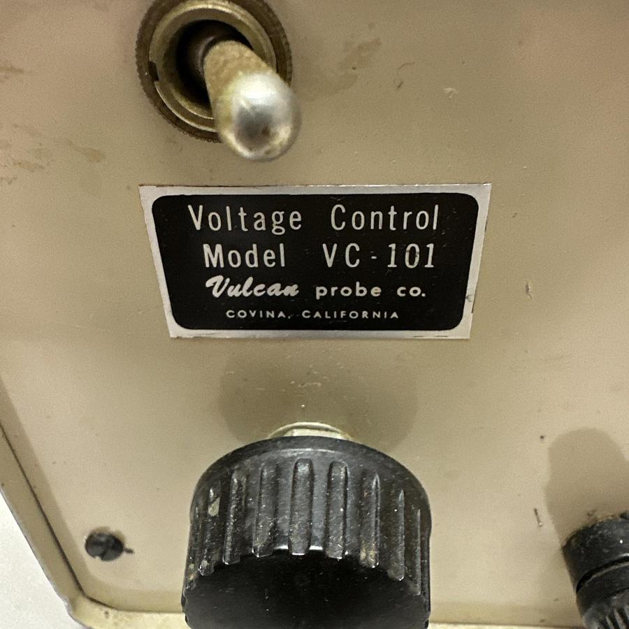 Used Vulcan,VC-101,Voltage Control