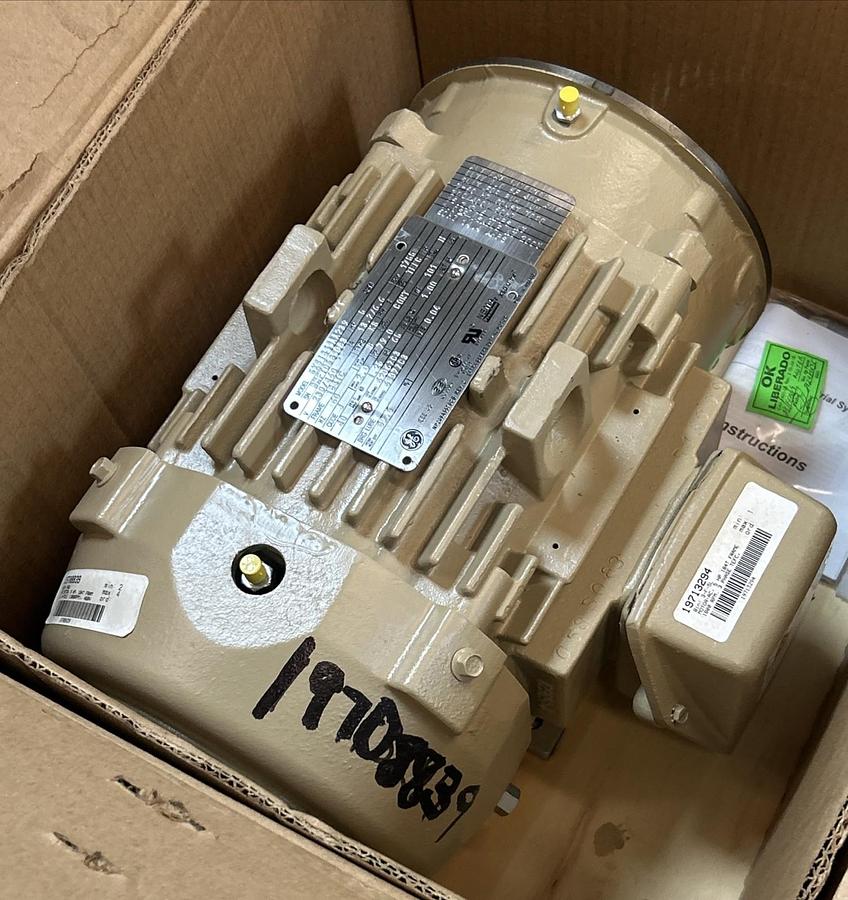 GENERAL ELECTRIC,5KS184SAA239,MOTOR 5HP 1755RPM 230/460V 184TC FRAME NOS