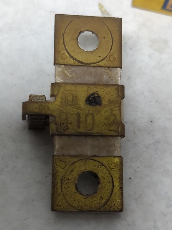 SQUARE D,B10.2,THERMAL OVERLOAD HEATER ELEMENT LOT OF 2 NOS