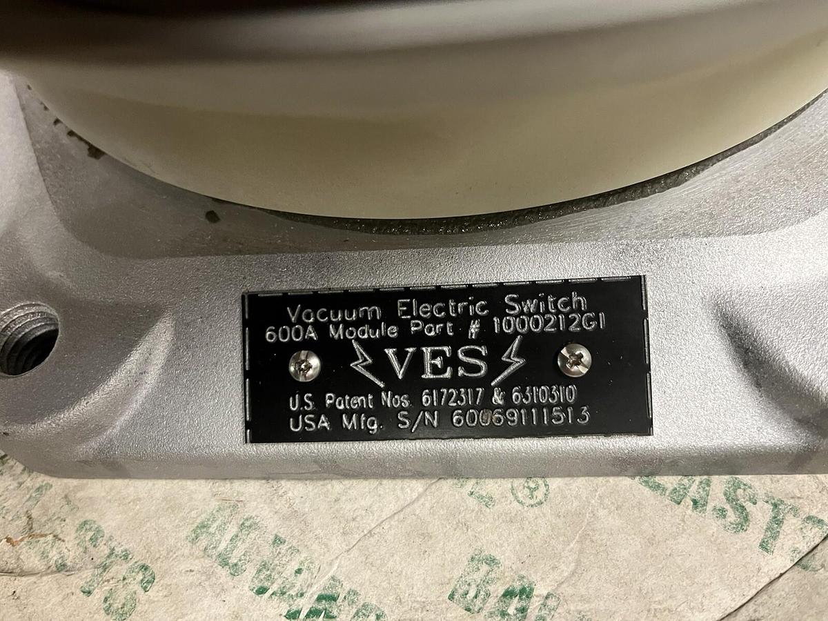 VES,1000212G1,VACUUM ELECTRIC SWITCH 600 AMP