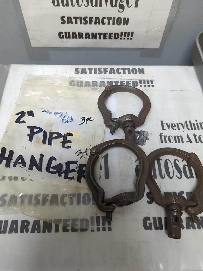 UNBRANDED,2 INCH,PIPE HANGERS LOT OF 3 NOS