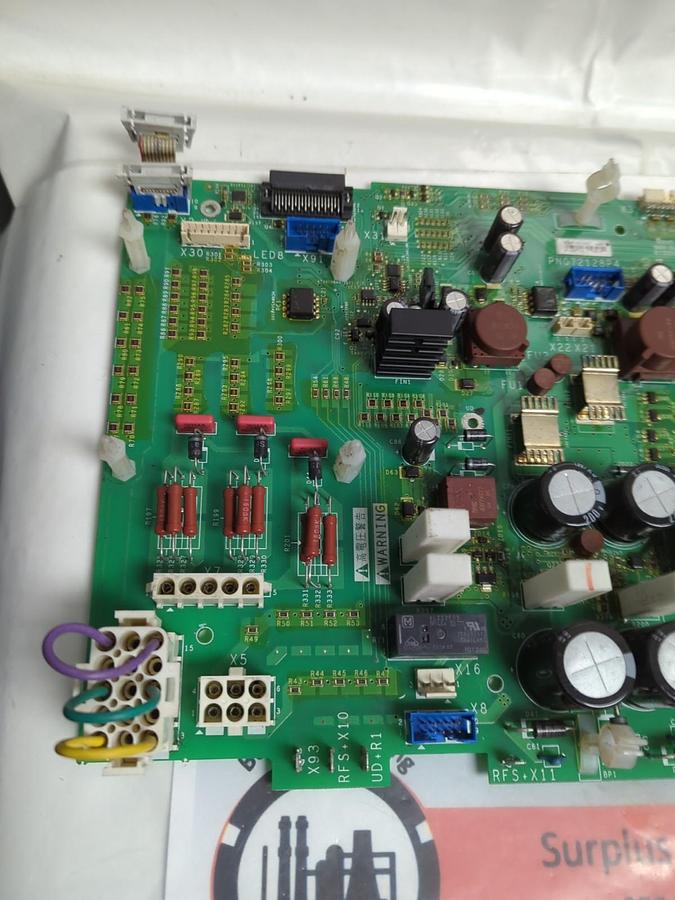 Used SCHNIEDER,PN072128P4,POWER CONTROL BOARD PRE-OWNED