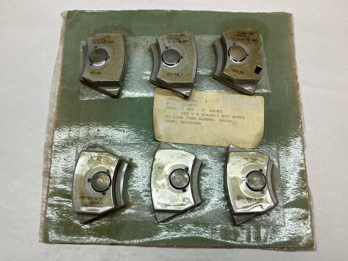 Used Kingsburry,PM1026BR,Bearing Shoes 6 Inch