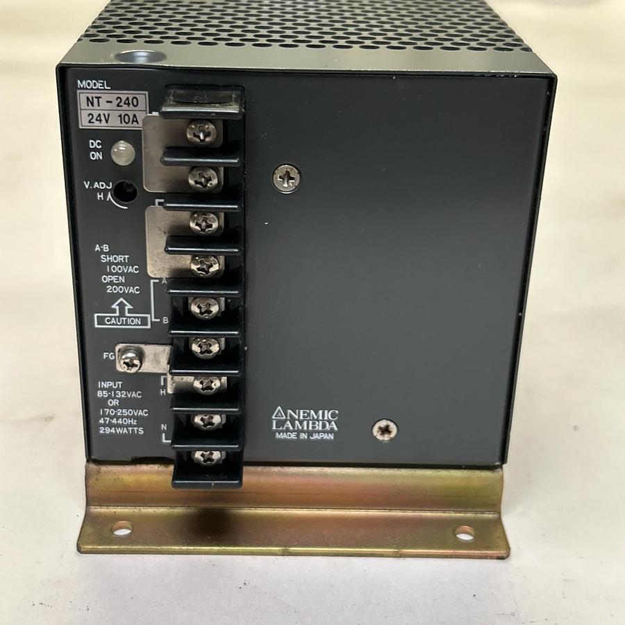 Used NEMIC LAMBDA,NT-240,POWER SUPPLY 24V 10A