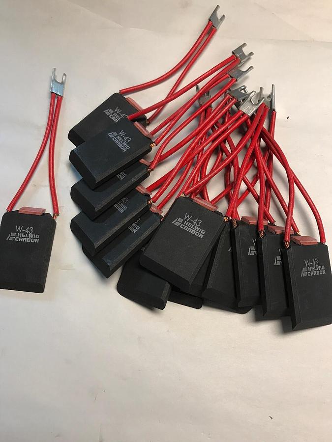 Helwig,W-43,Carbon Brush  lot of 15