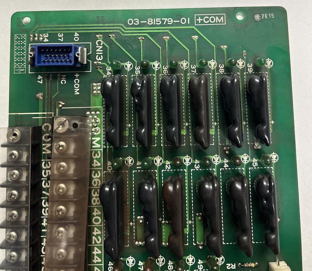 Used MITSUBISHI,03-81579-01,CONTROL BOARD