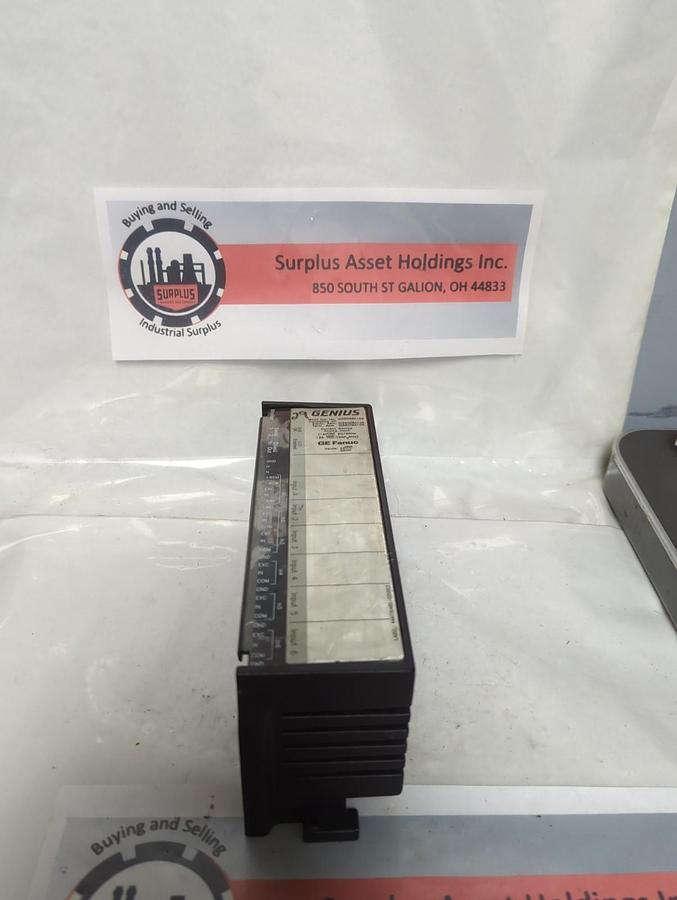 Used GE FANUC,IC660BBA106,GENIUS BLOCK ANALOG INPUT MODULE (NO TERMINAL ) PRE-OWNED