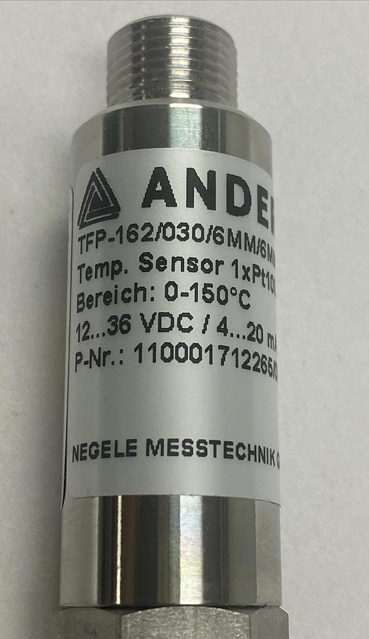 ANDERSON-NEGELE,TFP-162/030/6MM/6MM/MPU,TEMPERATURE SENSOR NEW NO BOX