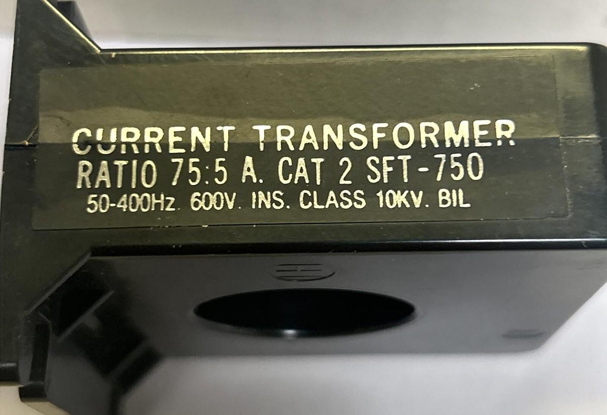 Used INSTRUMENTS INC,2SFT-750,CURRENT TRANSFORMER LOT OF 8