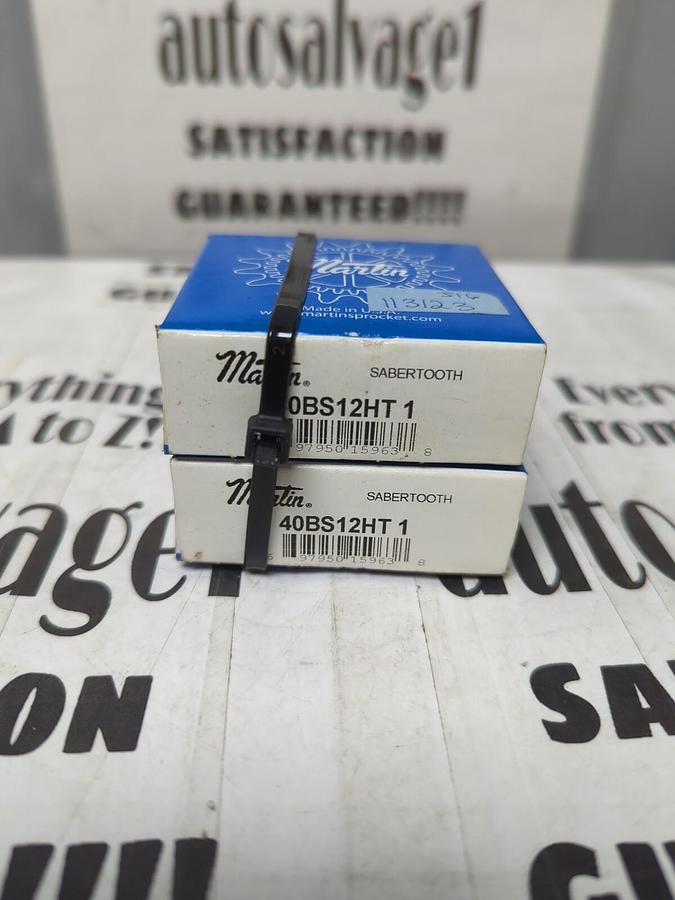 MARTIN,40BS13HT 1,SABERTOOTH SPROCKET 13 TEETH LOT OF 2 NOS