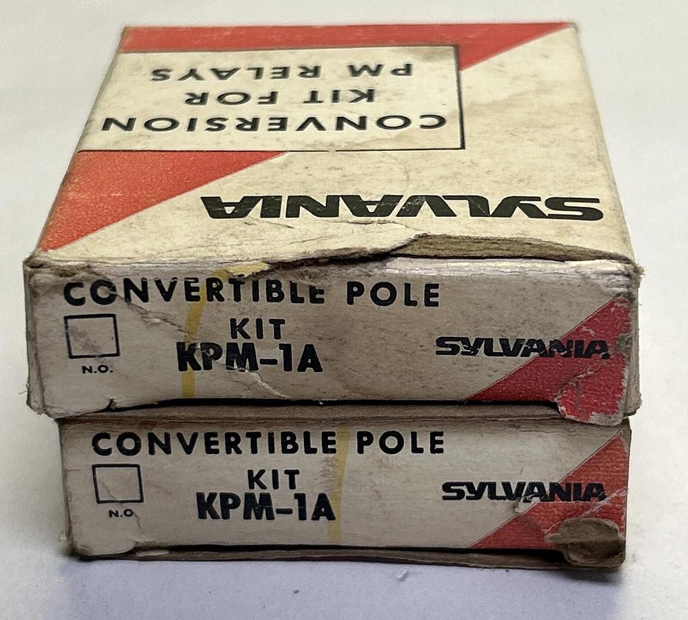 SYLVANIA,KPM-1A,RELAY LOT OF 2 NOS