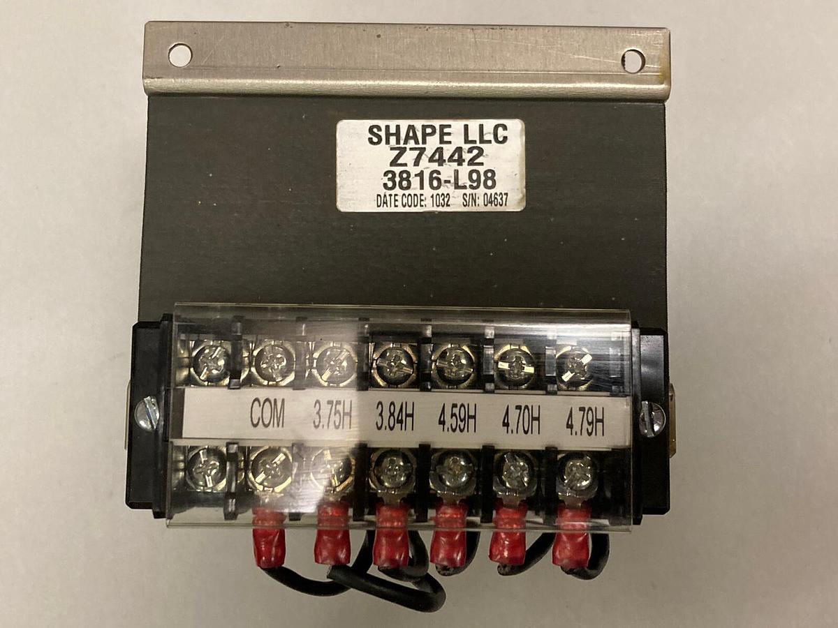 Used Shape LLC,Z7442,Transformer