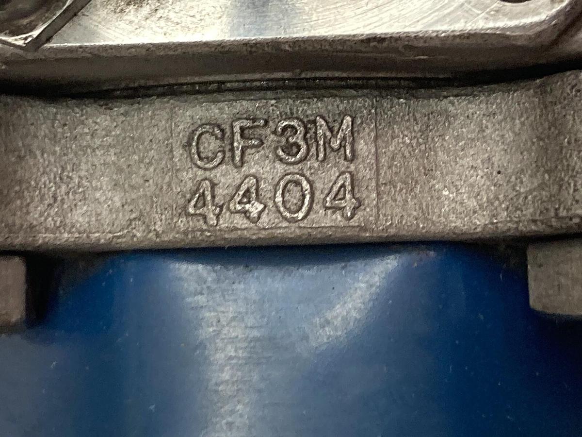 Used Habonim,CF8M-316,1 1/2 Inch Ball Valve CF3M 4404