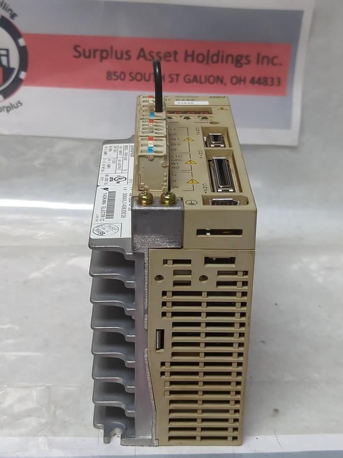 Used YASKAWA,SGDH-04AE,SERVO PACK 200V PRE-OWNED
