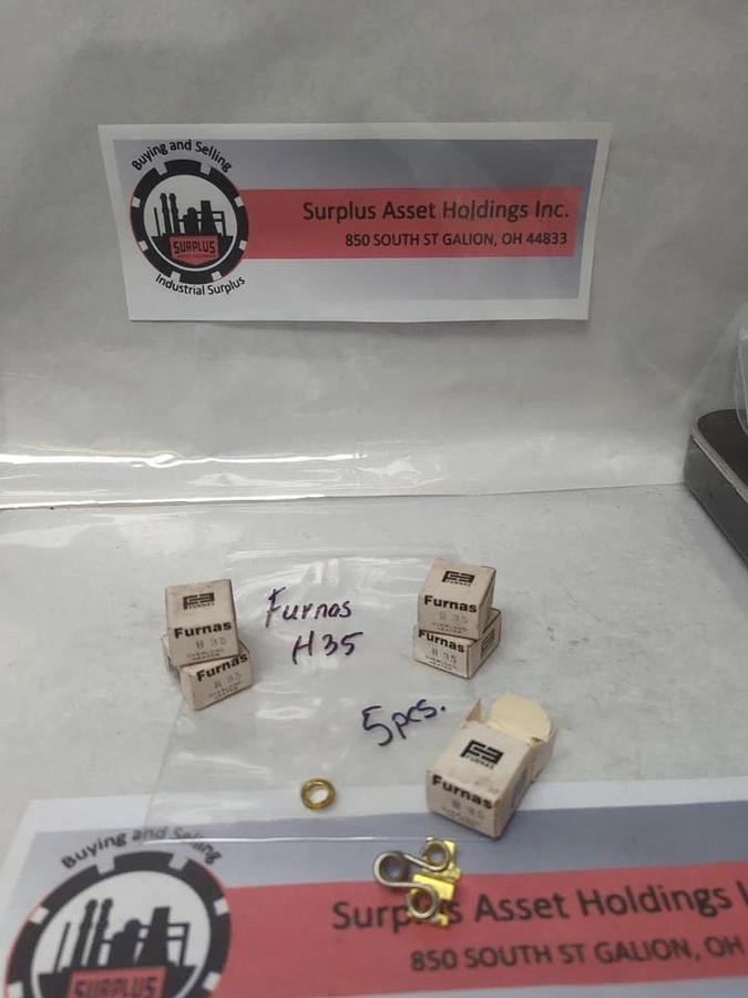 FURNAS,H35,OVERLOAD HEATER ELEMENT LOT OF 5 NOS