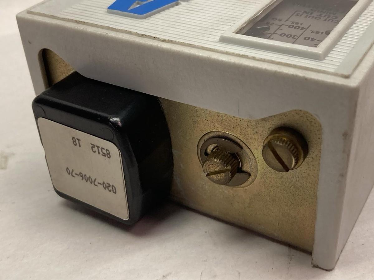 Used Ranco,1399066 200,Low Pressure Control Switch Rev 3 8228