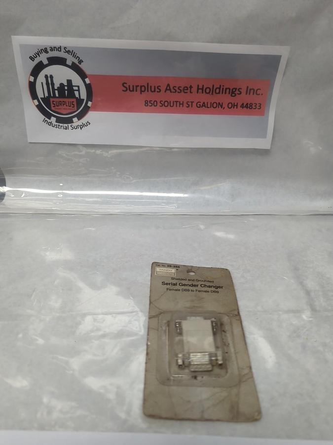 TANDY,26-266,SERIAL GENDER CHANGER FEMALE DB9 TO FEMALE DB9 NOS