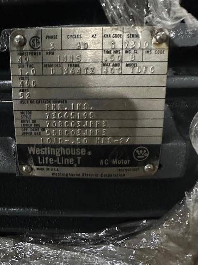 Refurbished Westinghouse HP40 364TZ