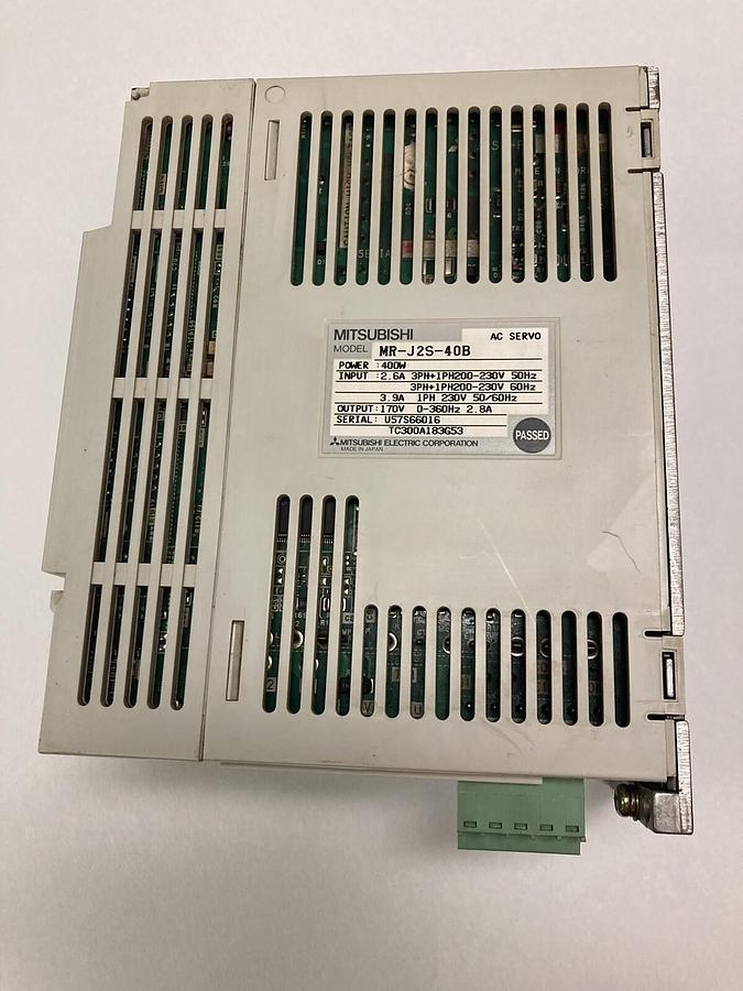 Used Mitsubishi,MR-J2S-40B,Servo Drive