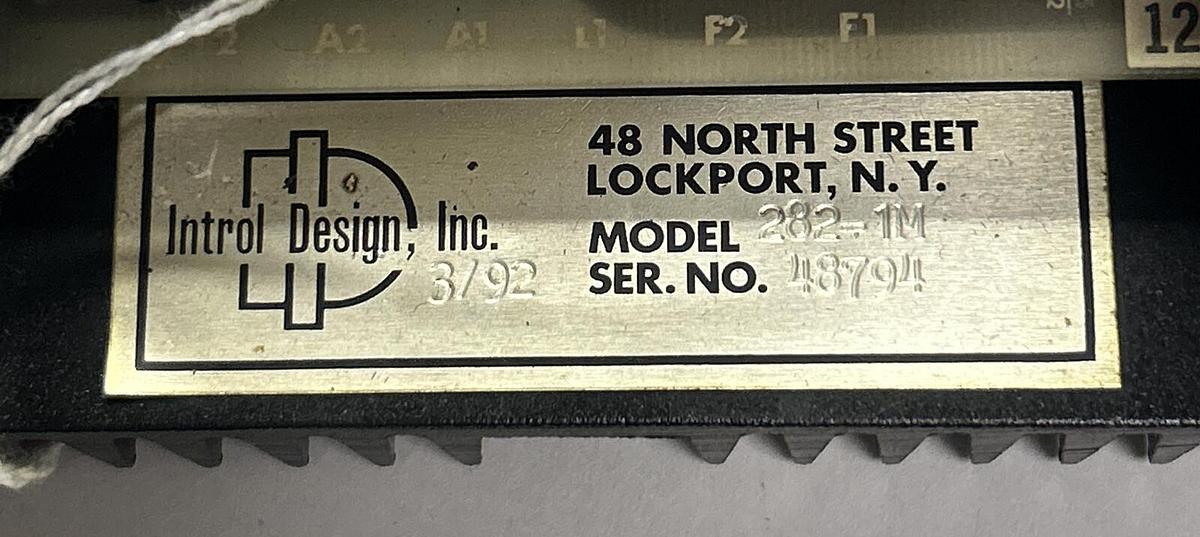 Used INTROL DESIGN,282-1M,PC BOARD MODULE