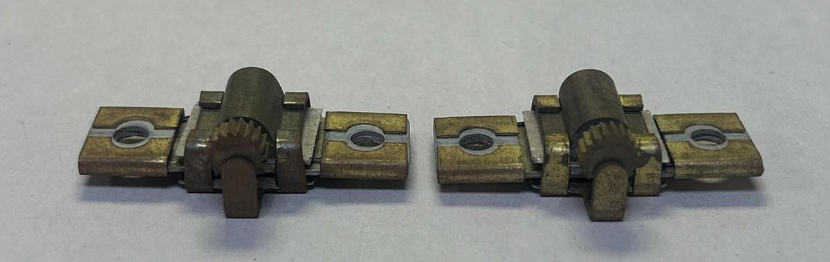 Used SQUARE D,B1.67,THERMAL OVERLOAD HEATER ELEMENT LOT OF 2
