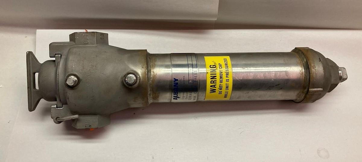 Used Albany International,A-21424,Inline Pressure Filter 1000PSI