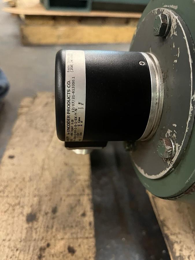 Used RELIANCE,LC2512ATZ,DC MOTOR 40HP 1750/2975RPM 500VDC