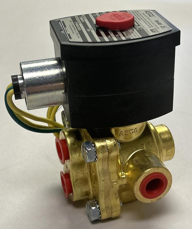 ASCO,EFHB8342G001,SOLENOID VALVE 1/4IN NOS