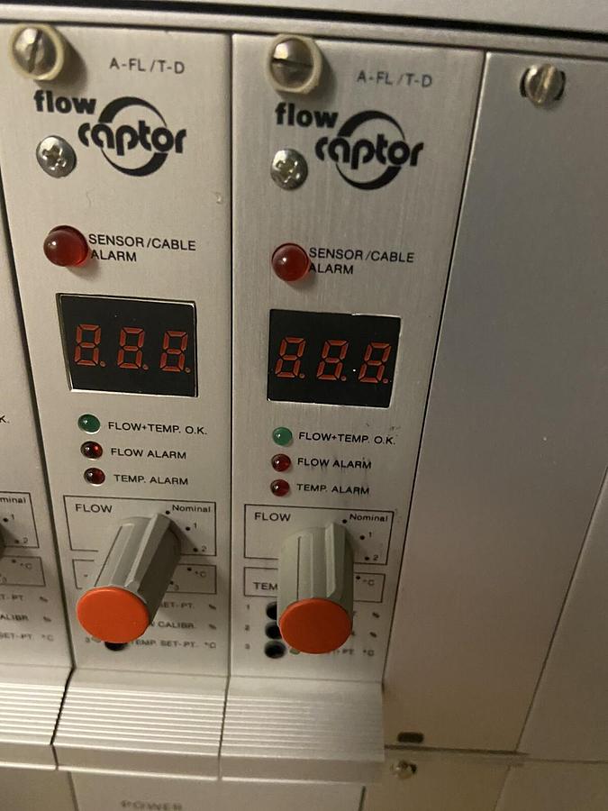 WEBER FLOW CAPTOR,EL1910,SYSTEM WITH 12 EUROCARD 4971.44 A-FL/T-D