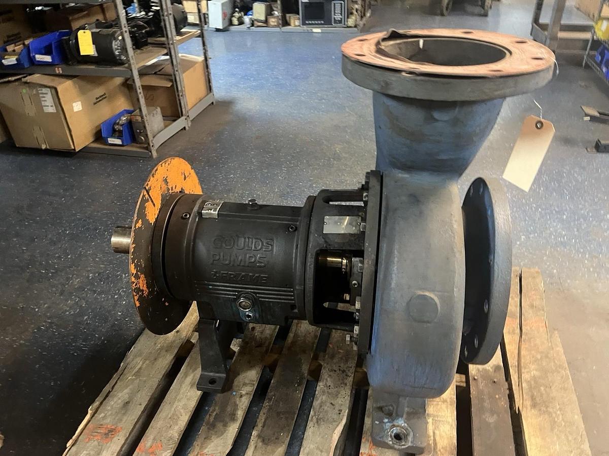 Used GOULDS,3196,XLTi CENTRIFUGAL PUMP 8X10-13 CDMCUN IMP ? DIA ?RPM ?GPM