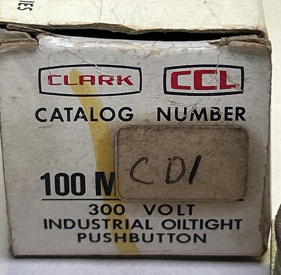 CLARK,100MCD1,PUSH BUTTON NOS