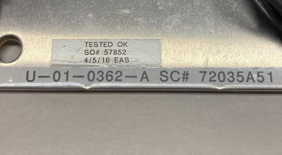 Used Unbranded,U-01-0362-A,Circuit Board